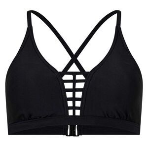 Zoggs Womens/Ladies Ladder Crop Top / Black
